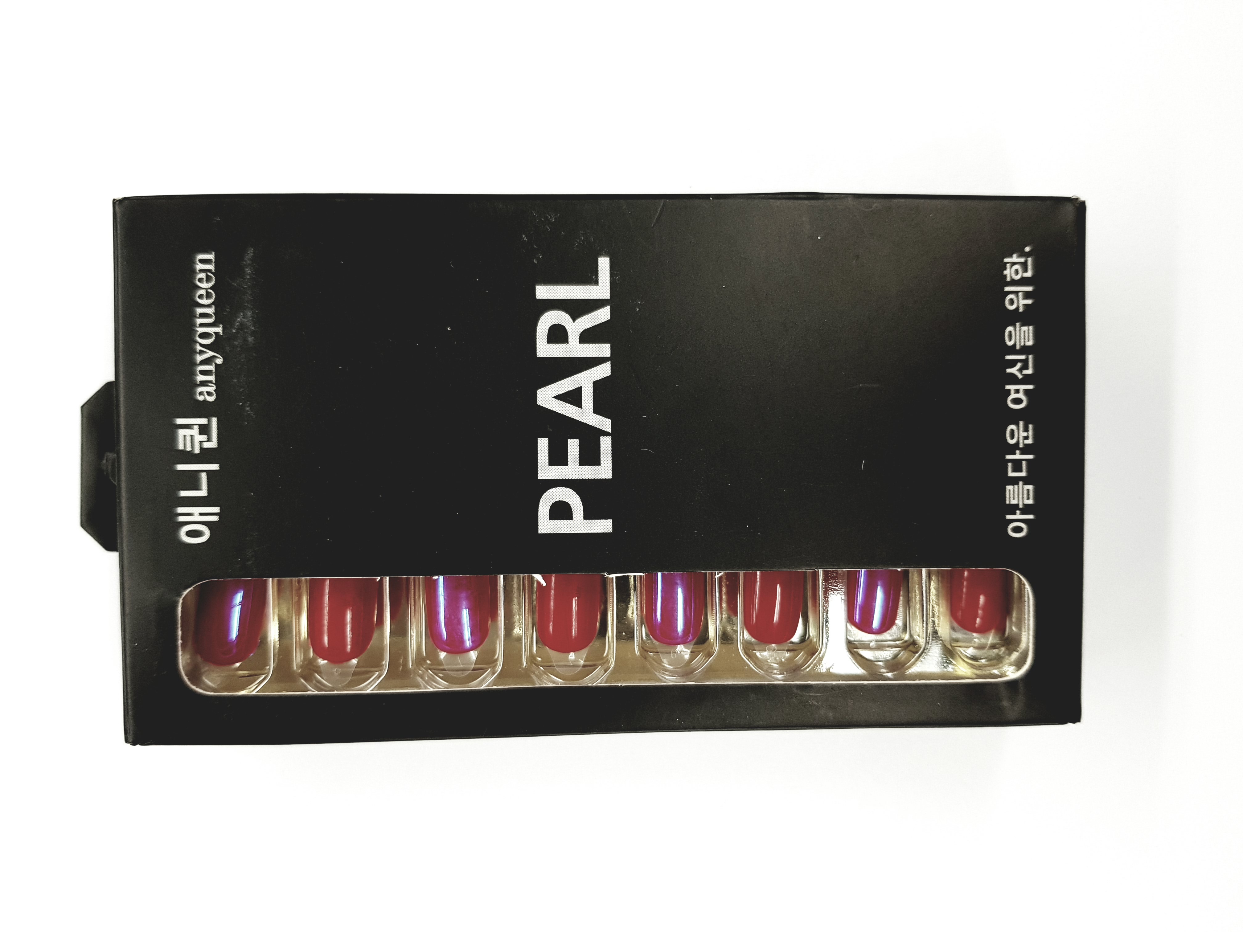 PEARL NAIL BURGUNDY