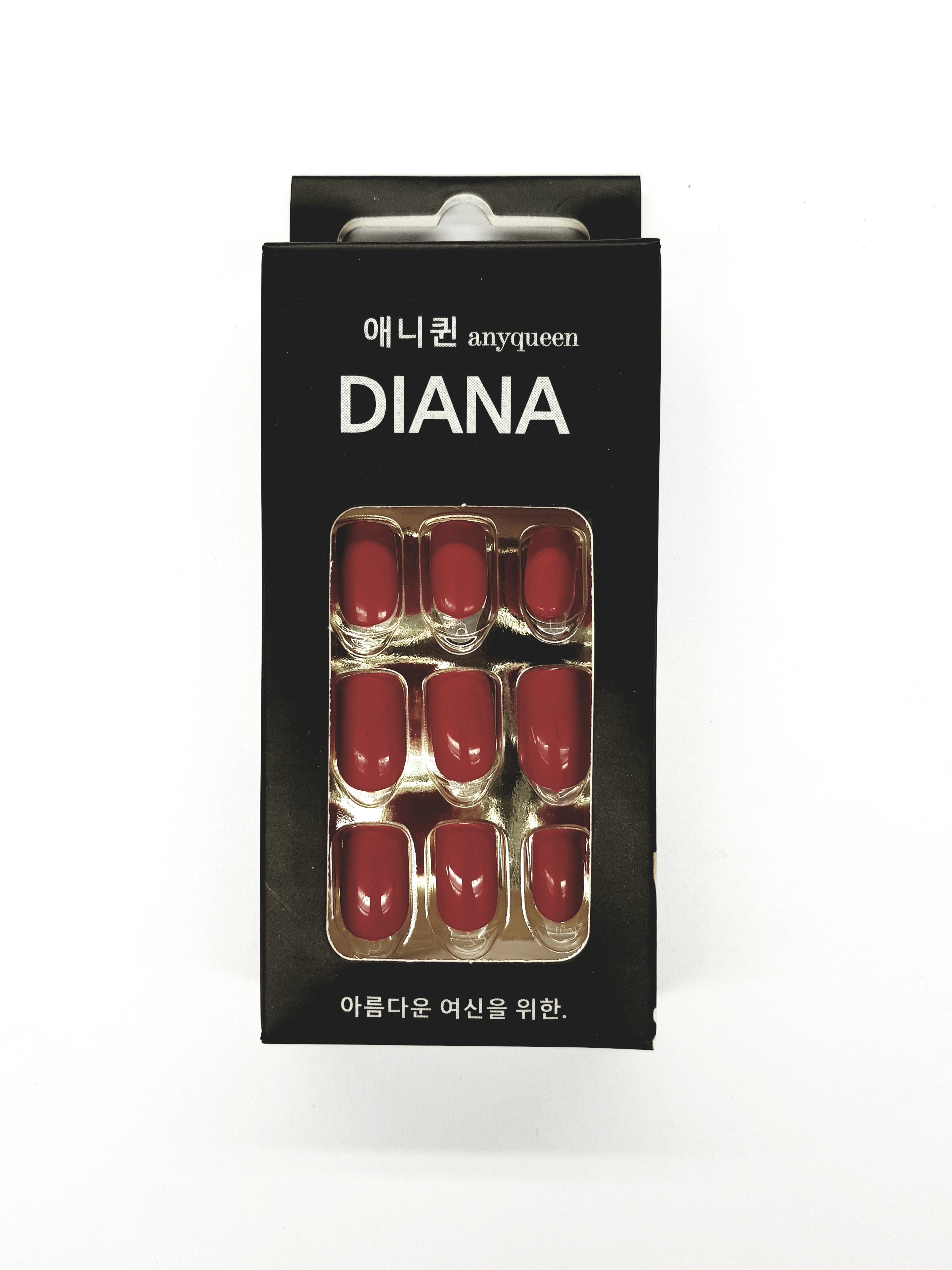 DIANA NAIL BURGUNDY