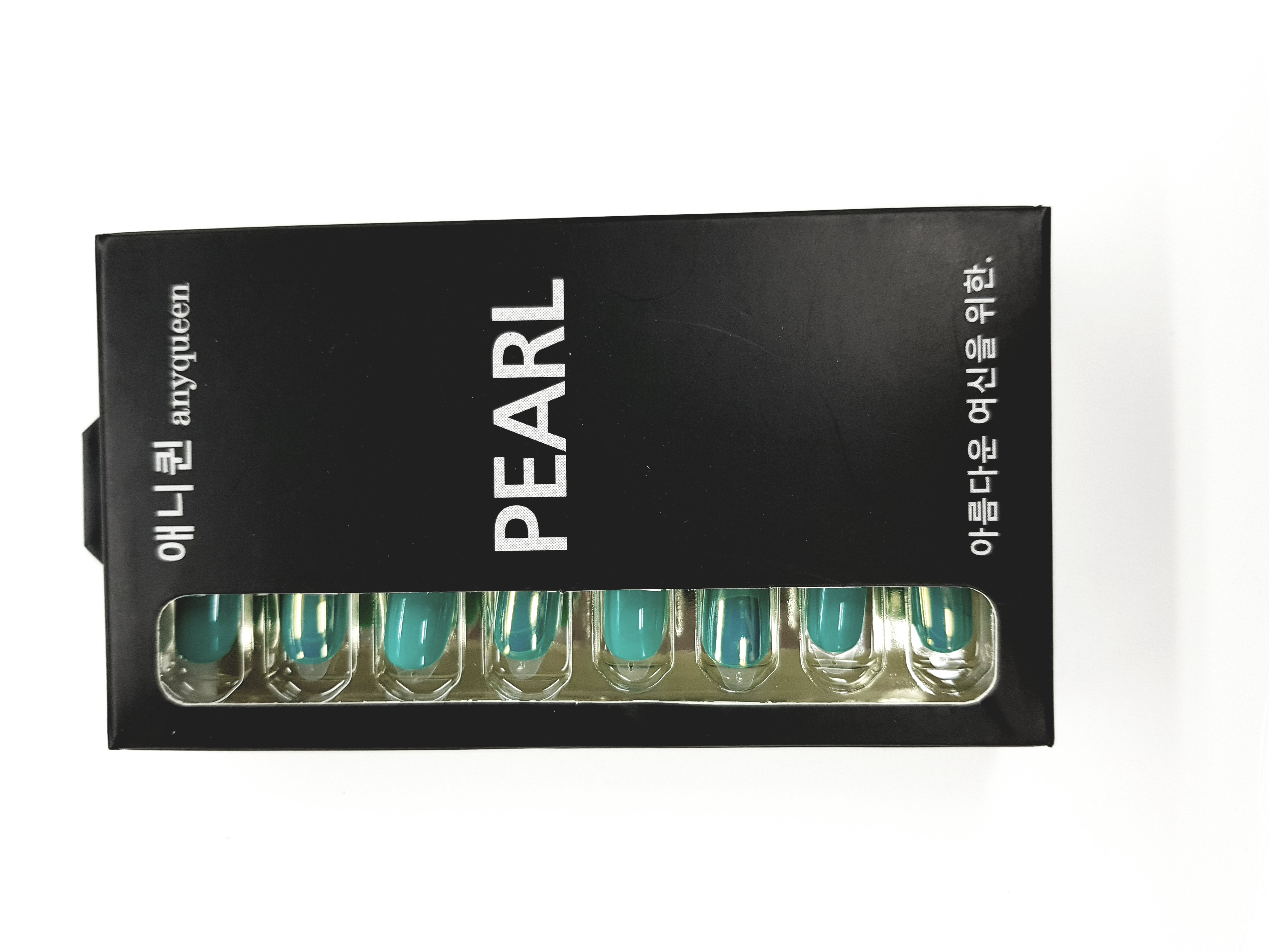 PEARL NAIL BLUE GREEN